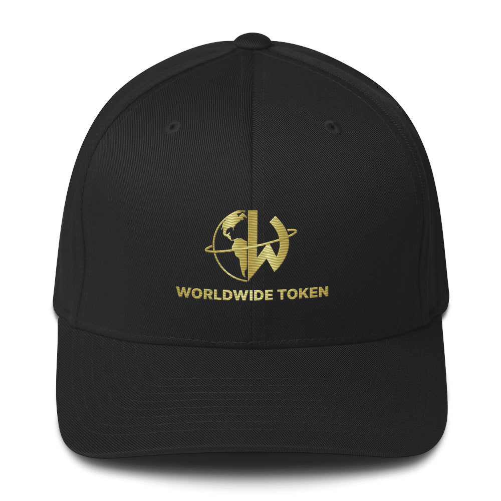 Worldwide Token Structured Twill Cap