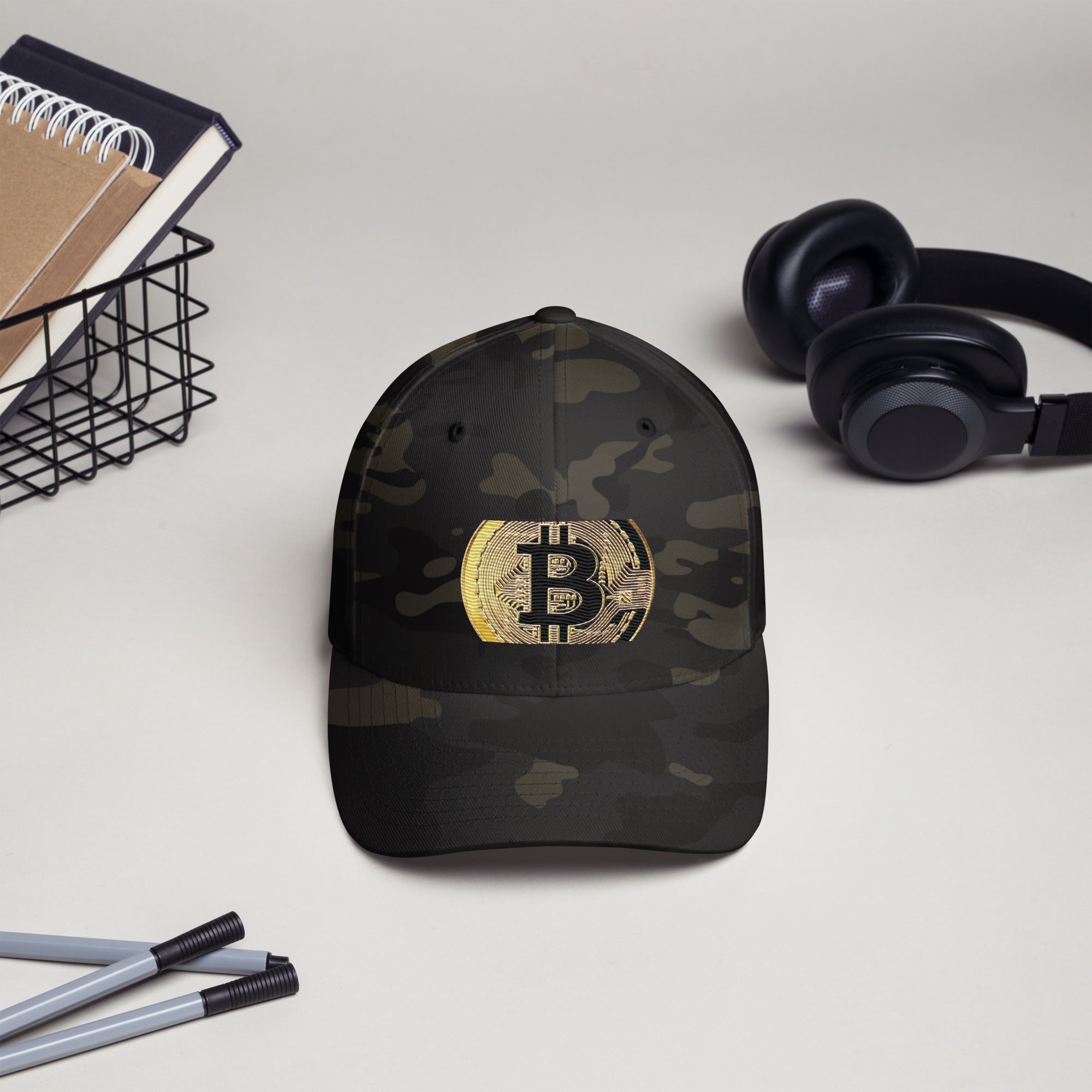 Bitcoin Structured Twill Cap