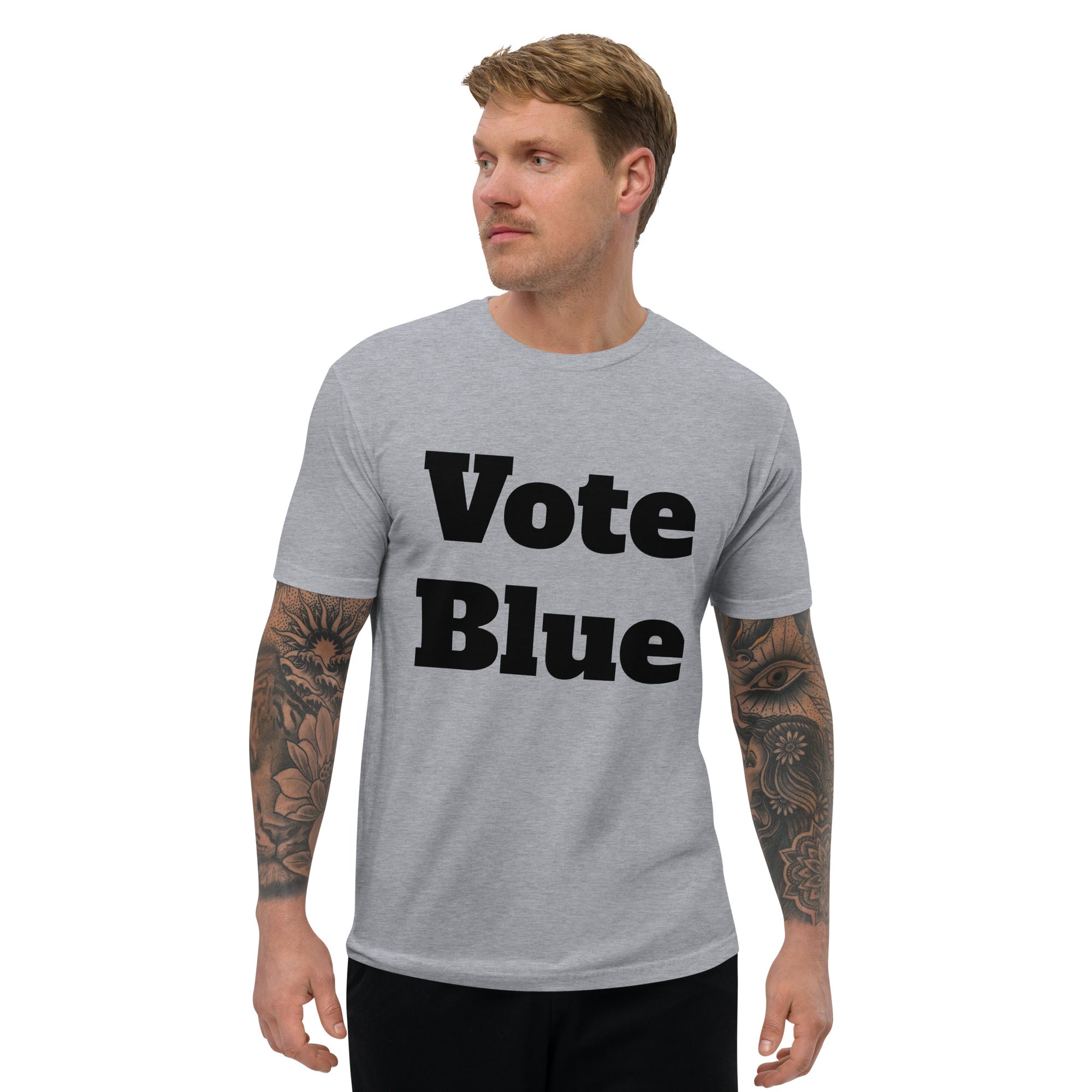 Vote Blue Short Sleeve T-shirt