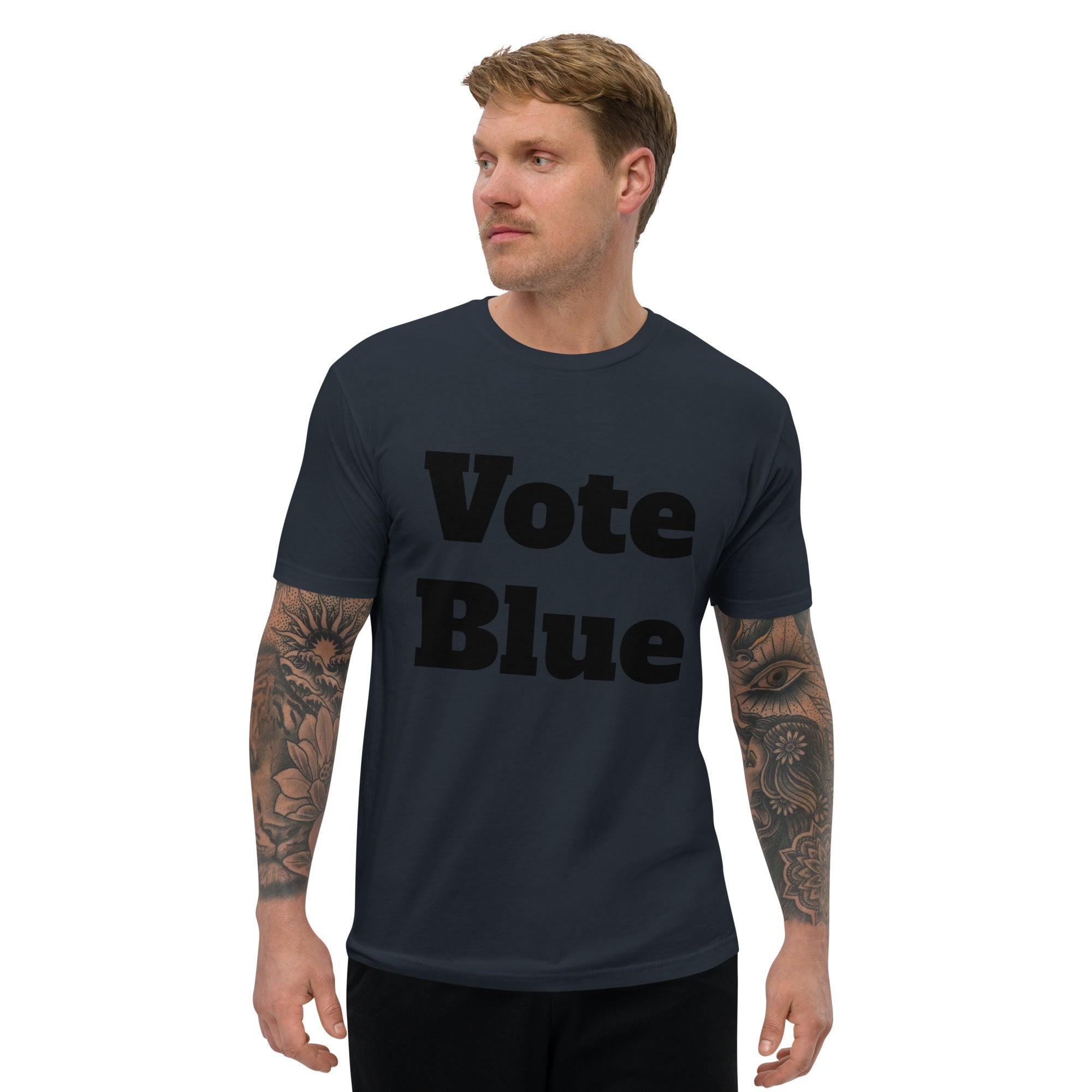 Vote Blue Short Sleeve T-shirt