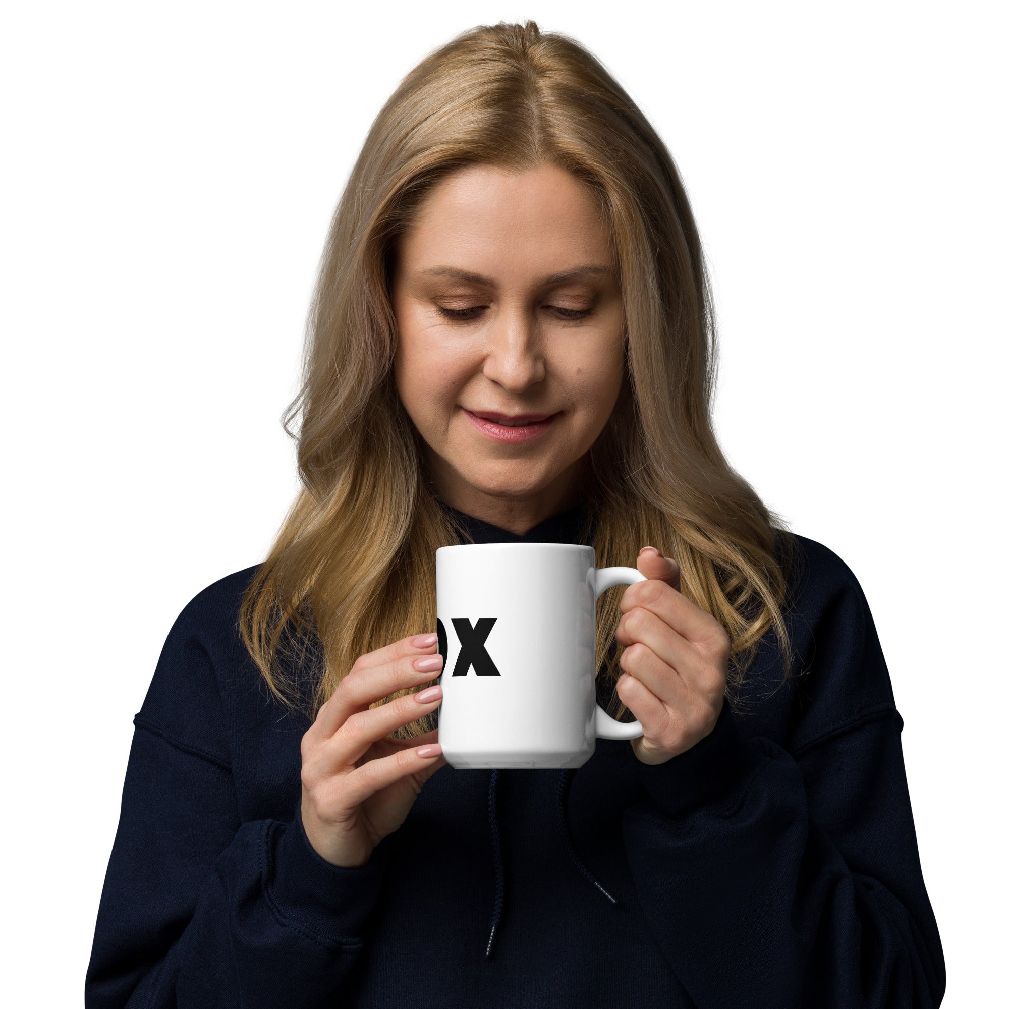 100X White glossy mug