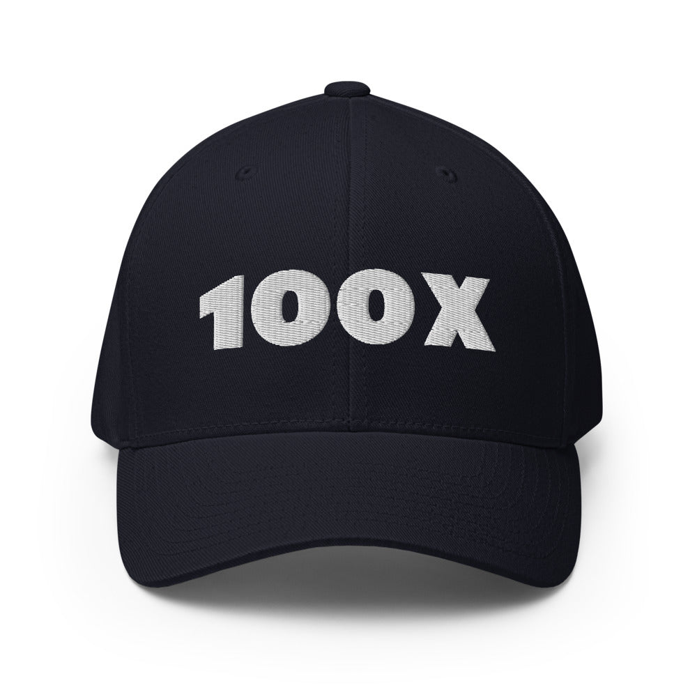 100X Fitted Structured Twill Cap