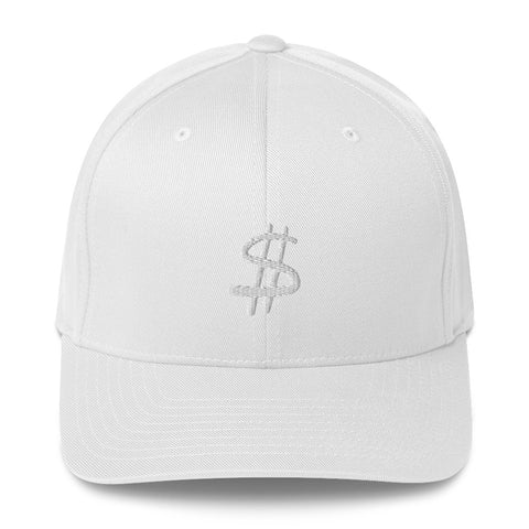 BITCOIN/USD HAT  Structured Twill Cap BLACK LETTERS