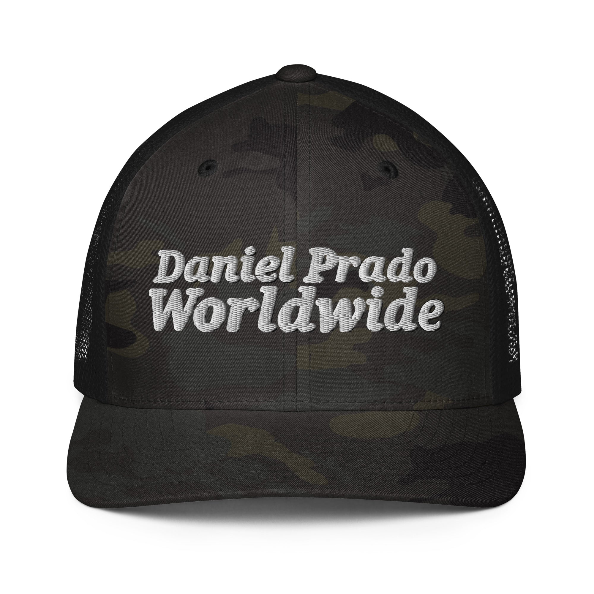 Daniel Prado Worldwide No Signature Closed-back trucker cap