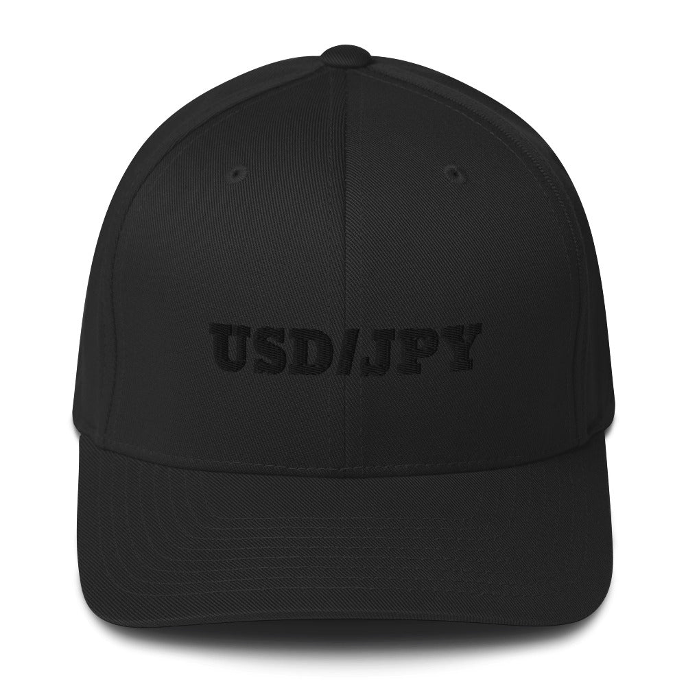 USD/JPY HAT Structured Twill Cap