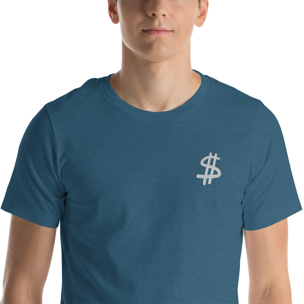 UNISEX Dollar Sign Short-Sleeve Unisex T-Shirt