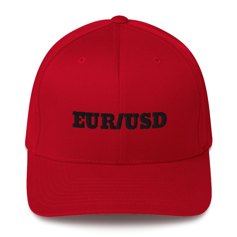 EUR/USD Structured Twill Cap