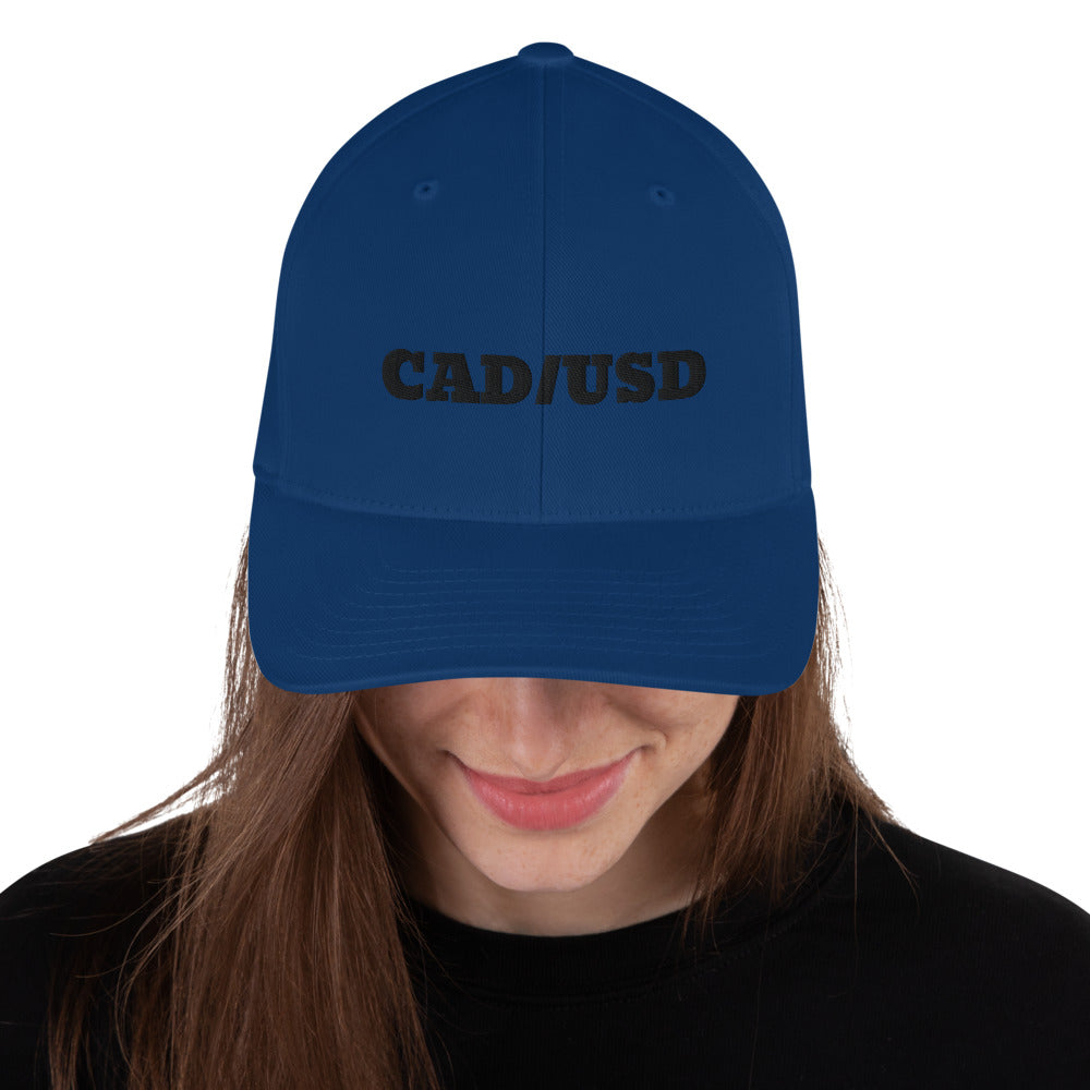 CAD/USD HAT Structured Twill Cap