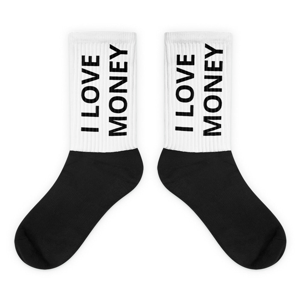 I LOVE MONEY Socks