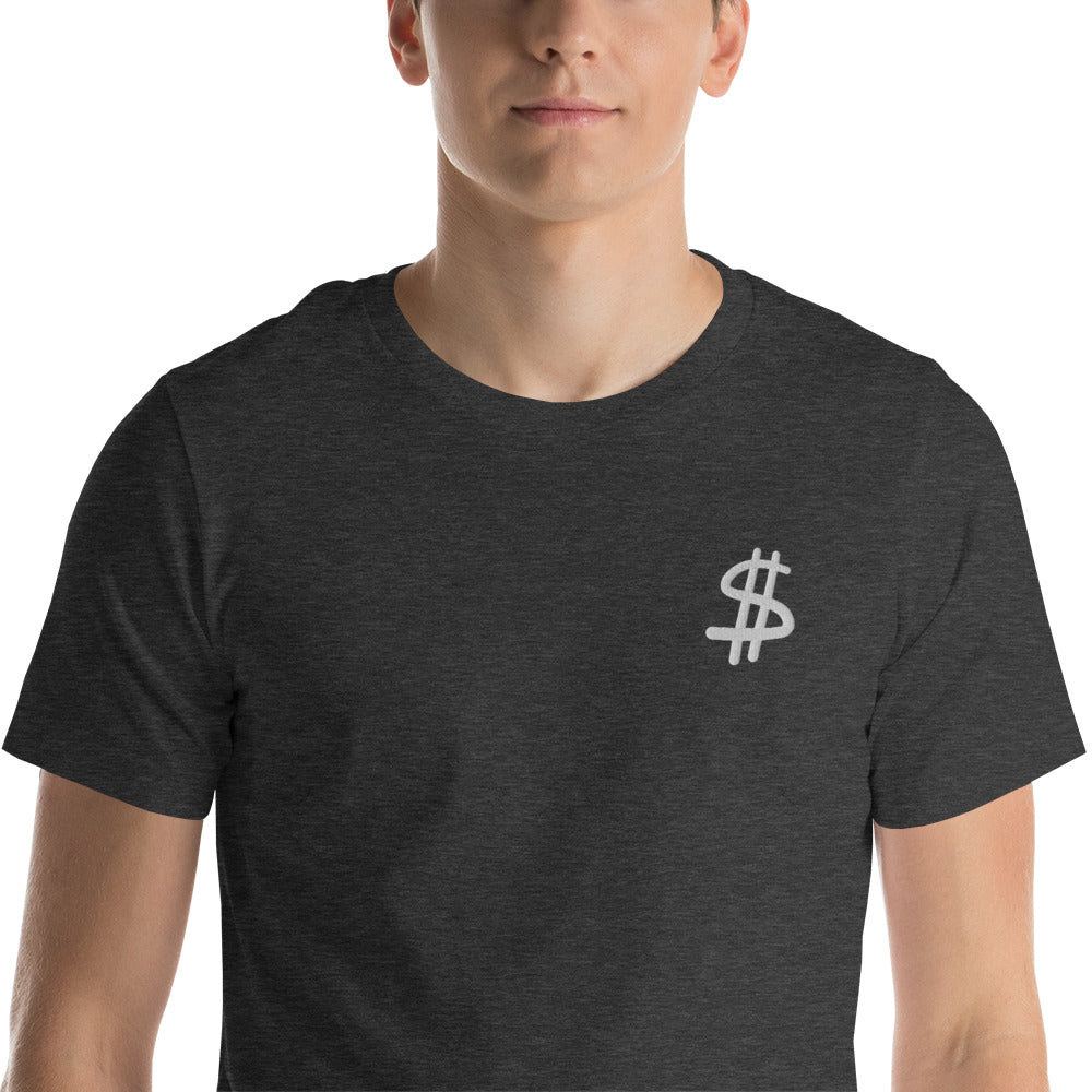 UNISEX Dollar Sign Short-Sleeve Unisex T-Shirt
