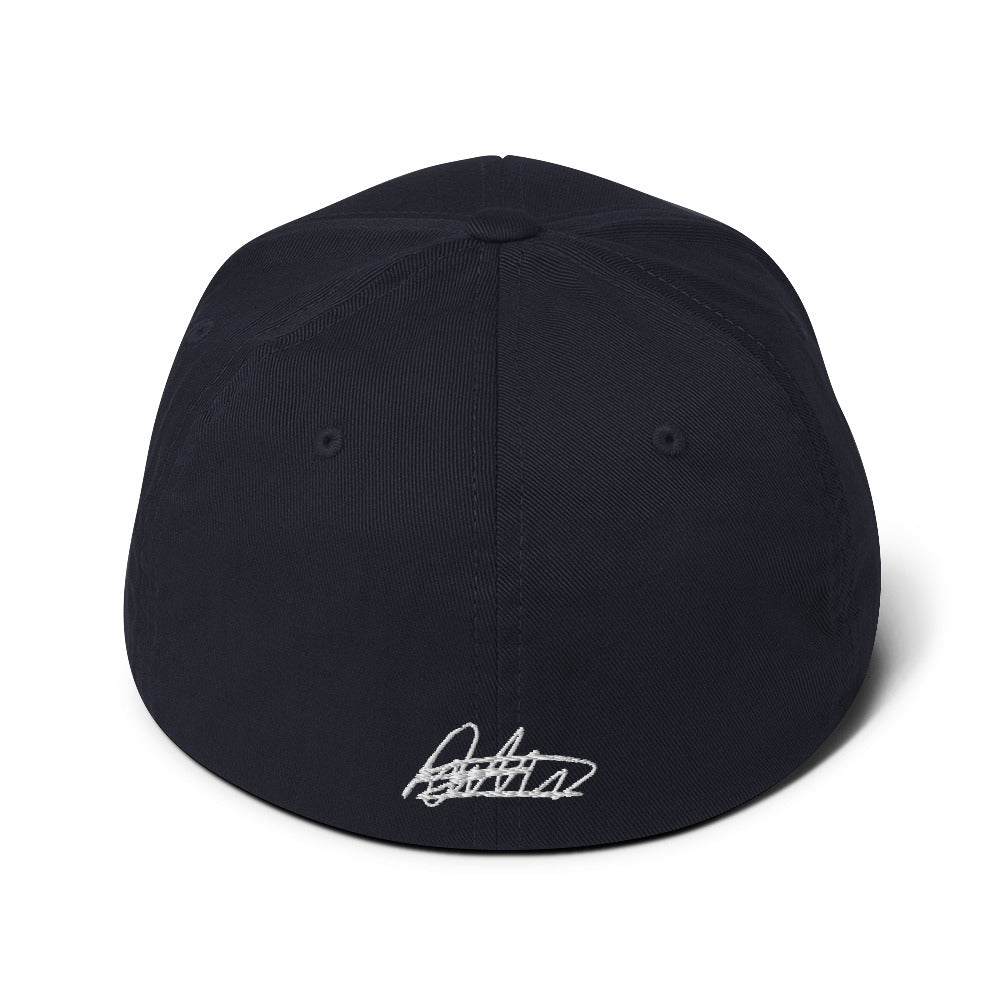 WHITE I BUY CARS Structured Twill Cap