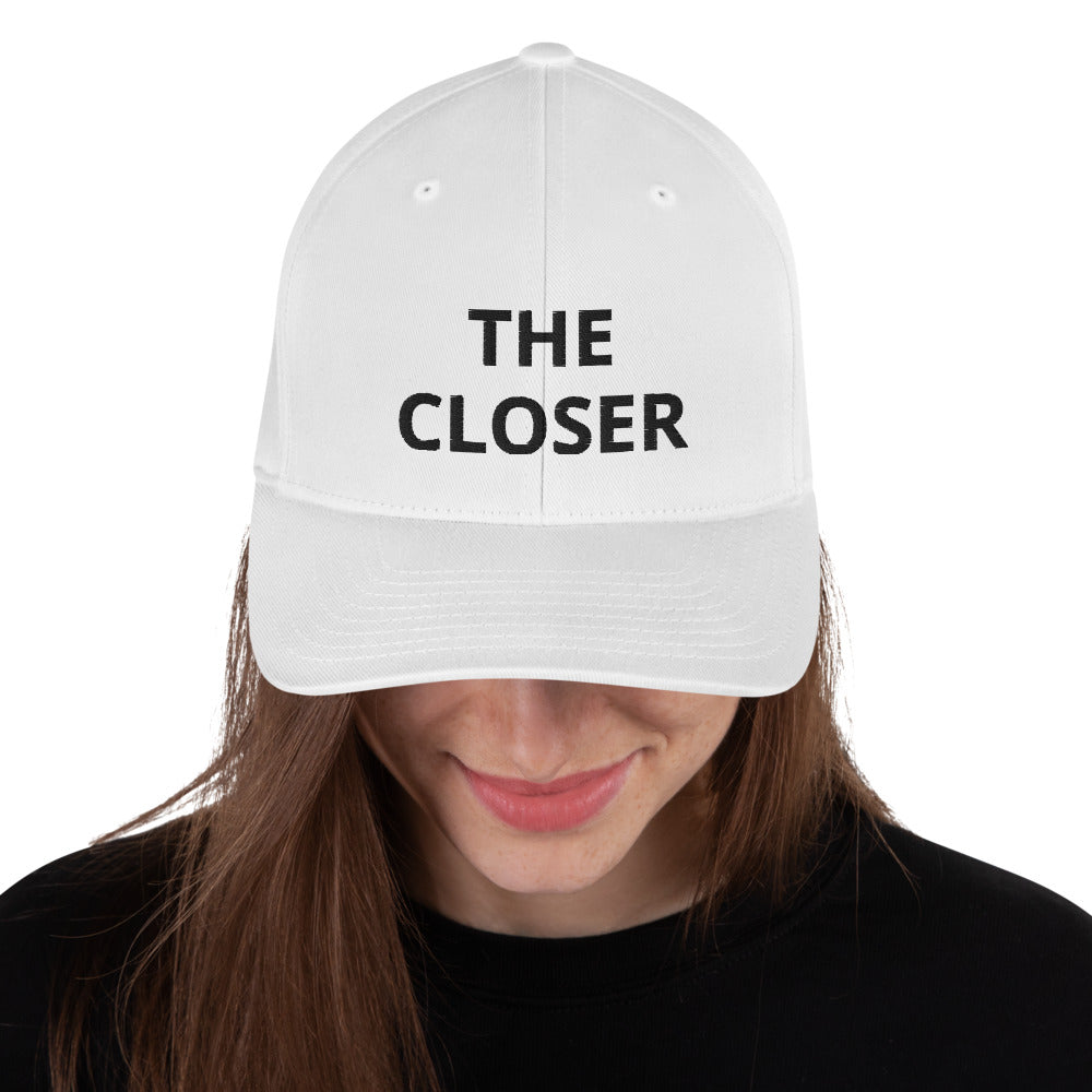 Black The Closer Structured Twill Cap
