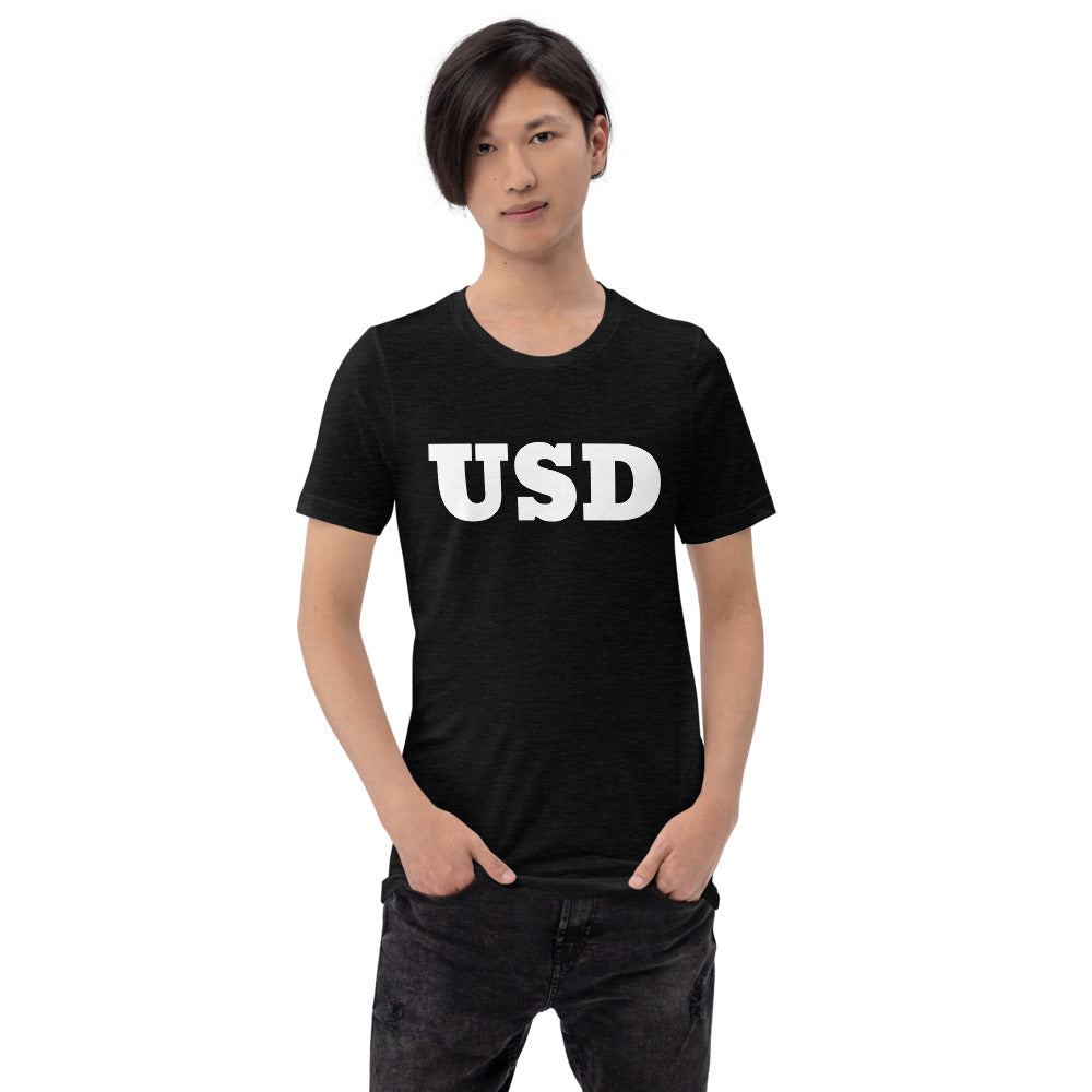 US DOLLAR Short-Sleeve Unisex T-Shirt