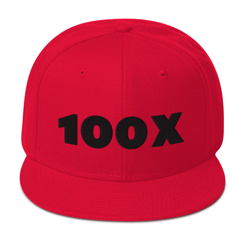 100X Snapback Hat