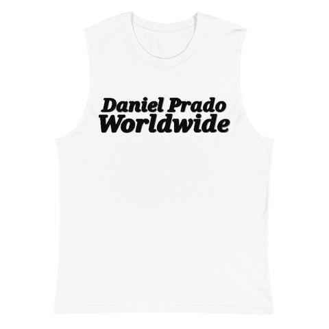 White Daniel Prado Worldwide No Signature Men's Rash Guard
